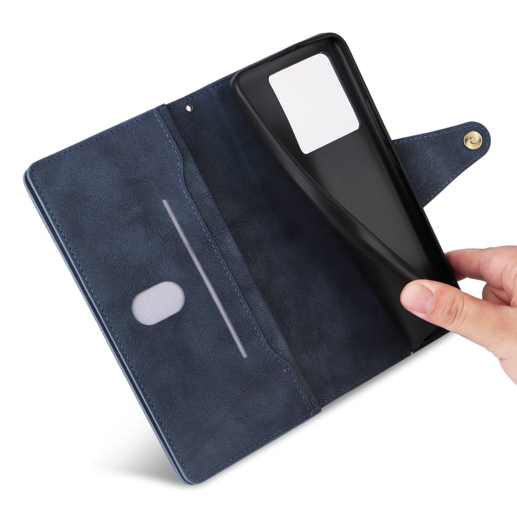 For Xiaomi 14T Pro Global Rivet Buckle 9 Cards Three Fold Leather Phone Case