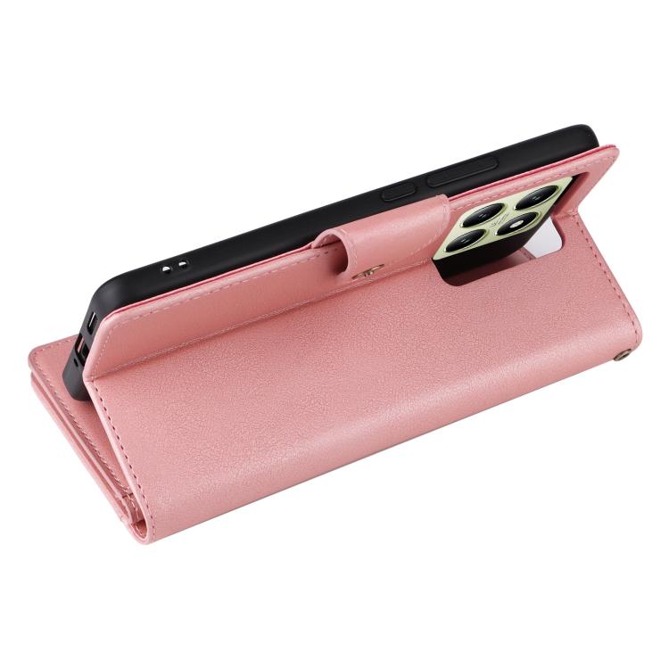 For Xiaomi 14T 5G Global Rivet Buckle 9 Cards Three Fold Leather Phone Case