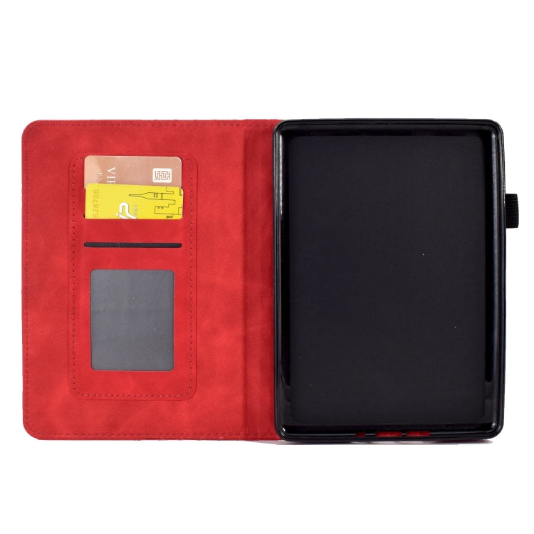 For Amazon Kindle PaperWhite 12th Gen 2024 Rhombus Embossed Leather Smart Tablet Case