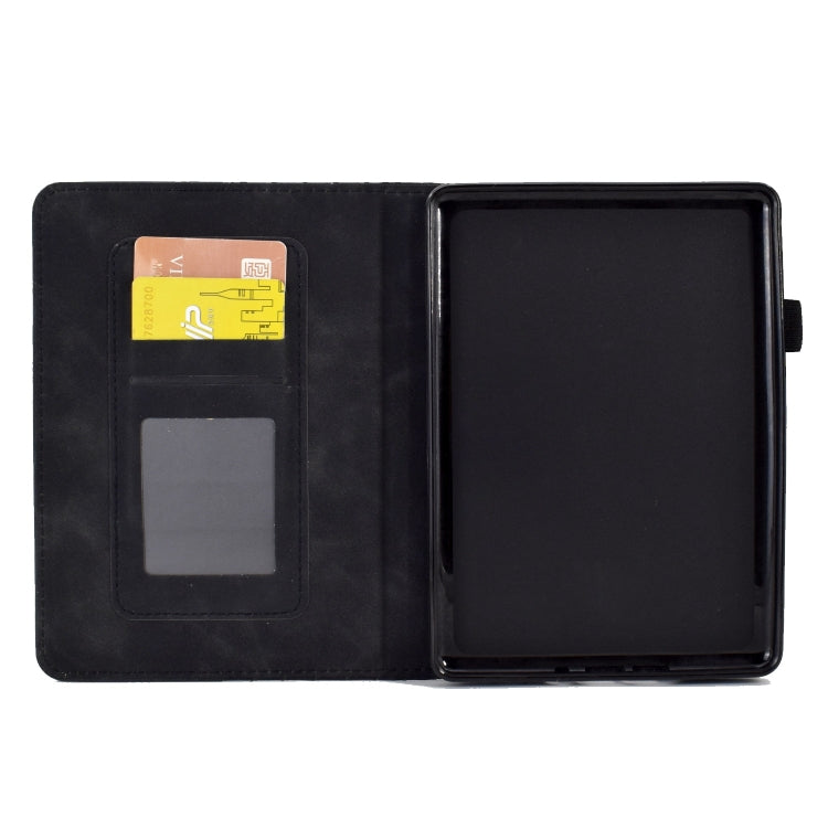 For Amazon Kindle PaperWhite 12th Gen 2024 Rhombus Embossed Leather Smart Tablet Case
