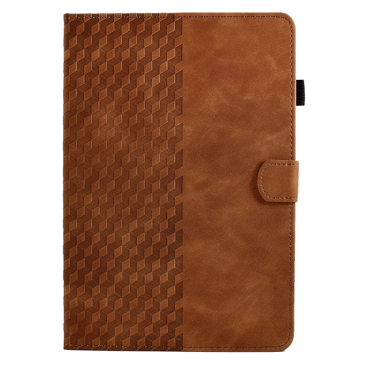 For Amazon Kindle PaperWhite 12th Gen 2024 Rhombus Embossed Leather Smart Tablet Case