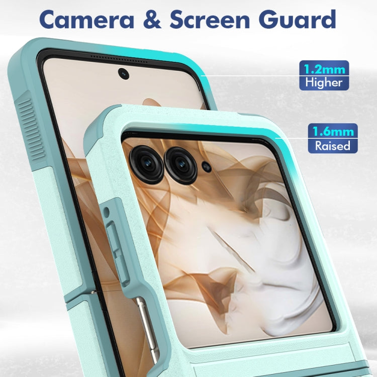 For Motorola Razr 50 2 in 1 PC + TPU Phone Case