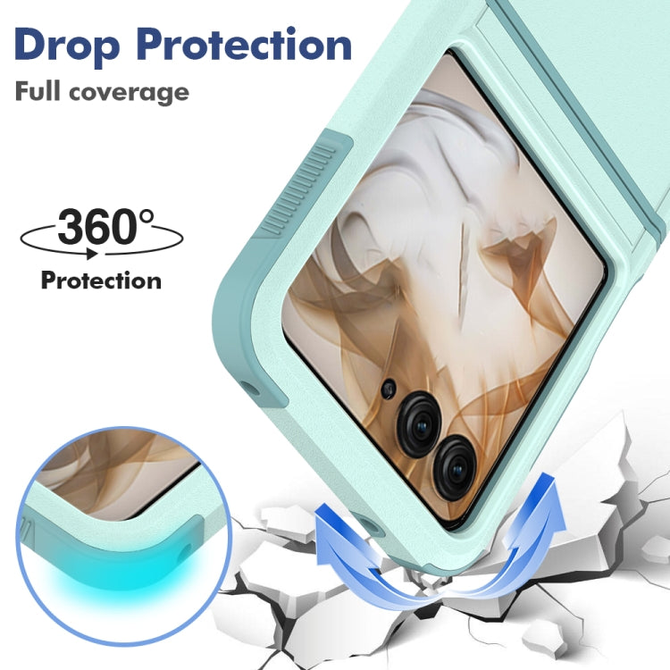 For Motorola Razr 50 2 in 1 PC + TPU Phone Case