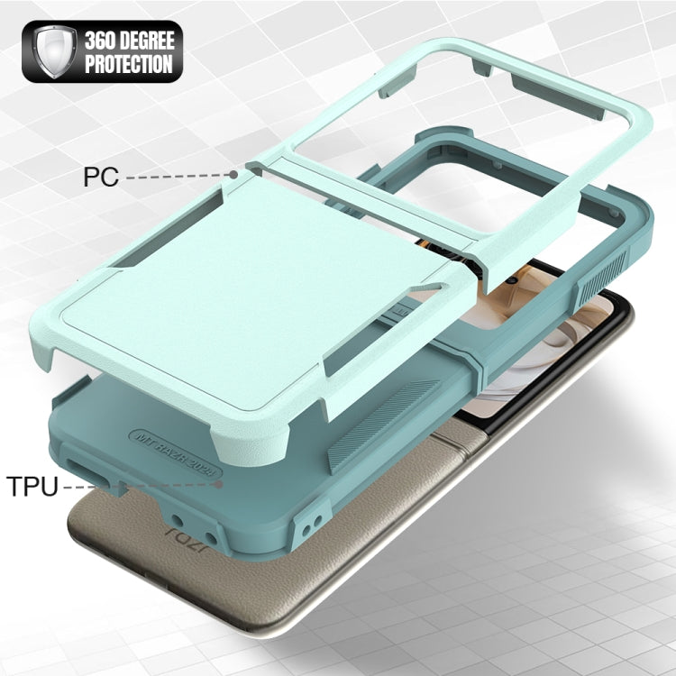 For Motorola Razr 50 2 in 1 PC + TPU Phone Case