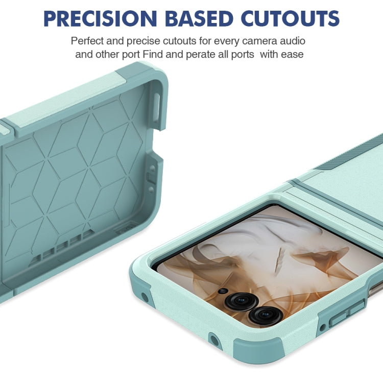 For Motorola Razr 50 2 in 1 PC + TPU Phone Case