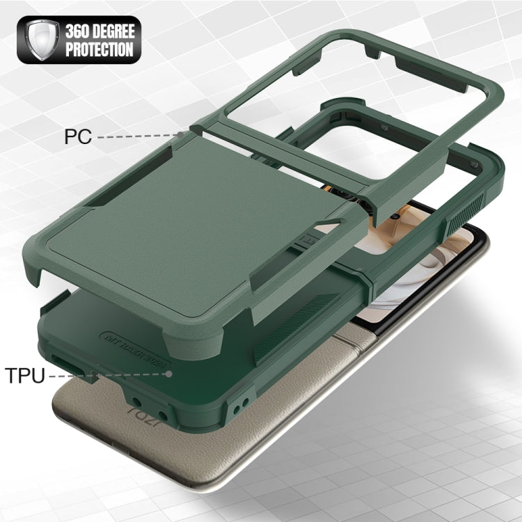 For Motorola Razr 50 2 in 1 PC + TPU Phone Case