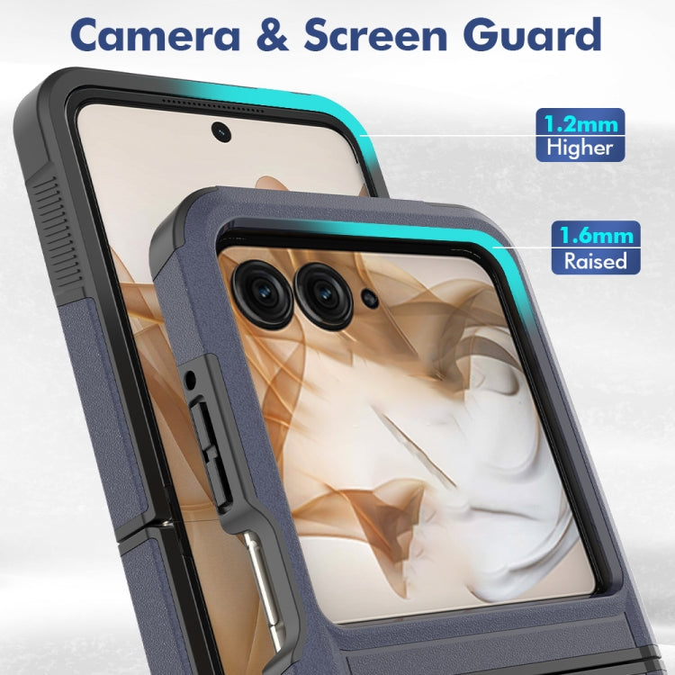 For Motorola Razr 50 2 in 1 PC + TPU Phone Case