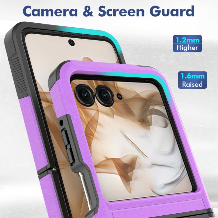For Motorola Razr 50 2 in 1 PC + TPU Phone Case