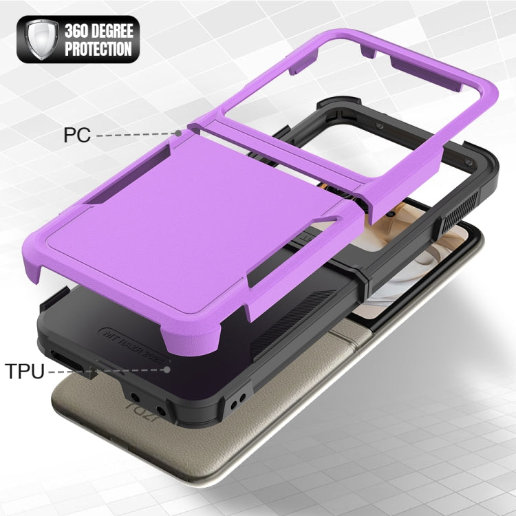 For Motorola Razr 50 2 in 1 PC + TPU Phone Case