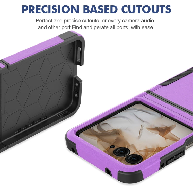 For Motorola Razr 50 2 in 1 PC + TPU Phone Case