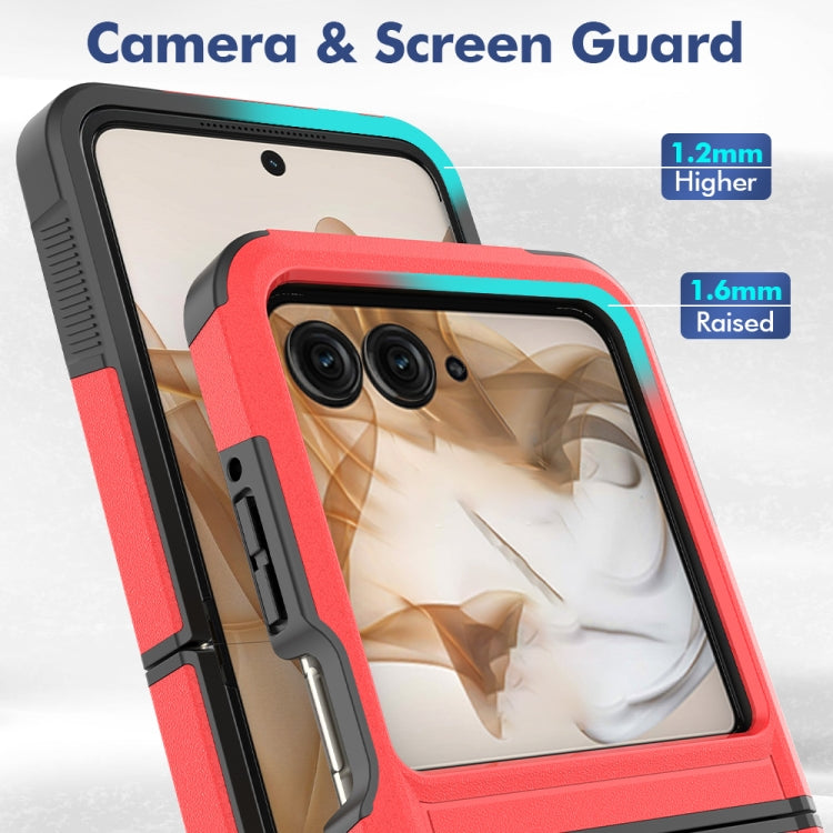 For Motorola Razr 50 2 in 1 PC + TPU Phone Case