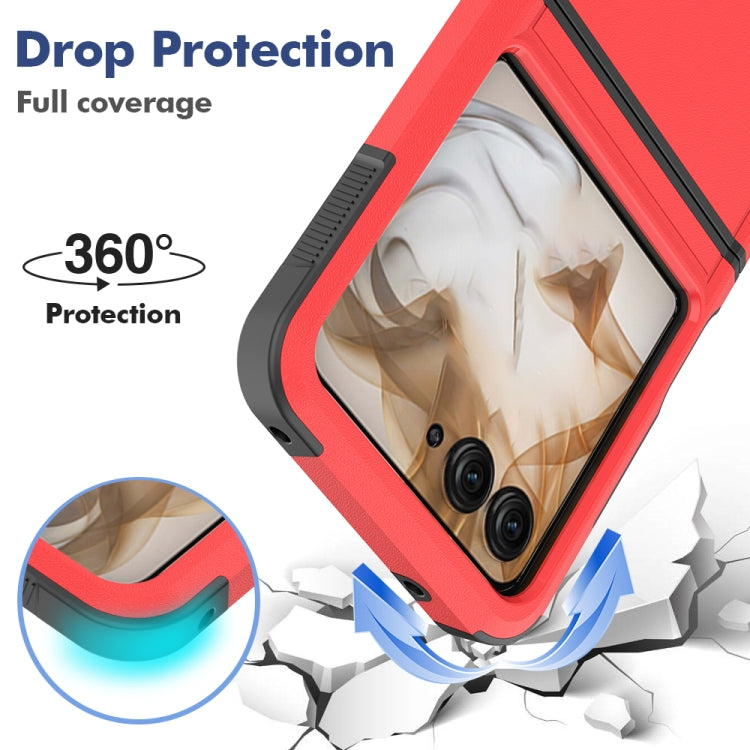 For Motorola Razr 50 2 in 1 PC + TPU Phone Case