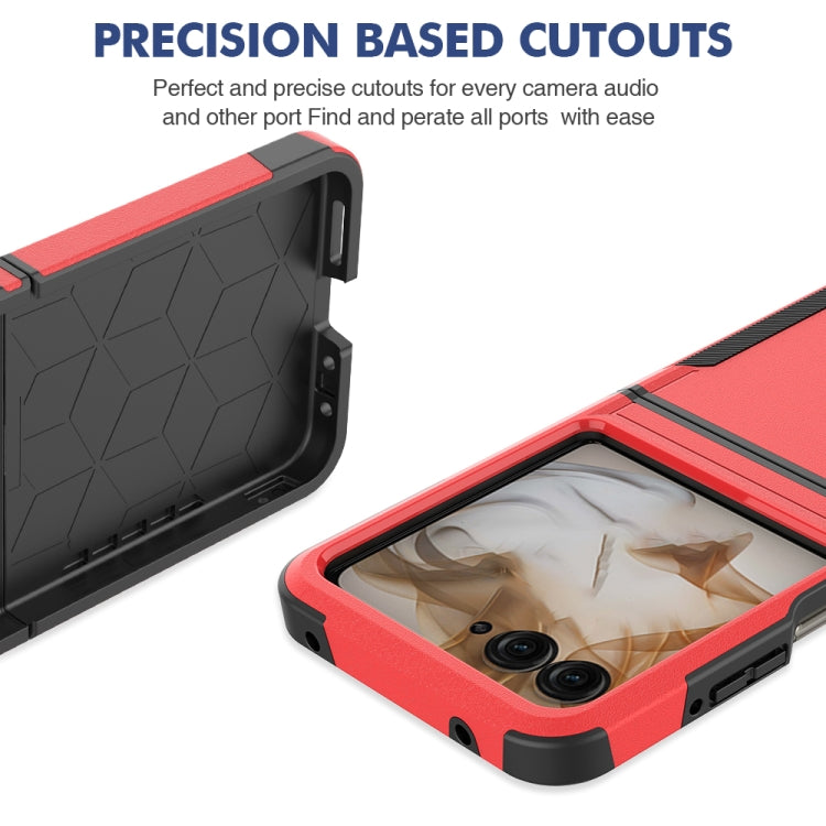 For Motorola Razr 50 2 in 1 PC + TPU Phone Case