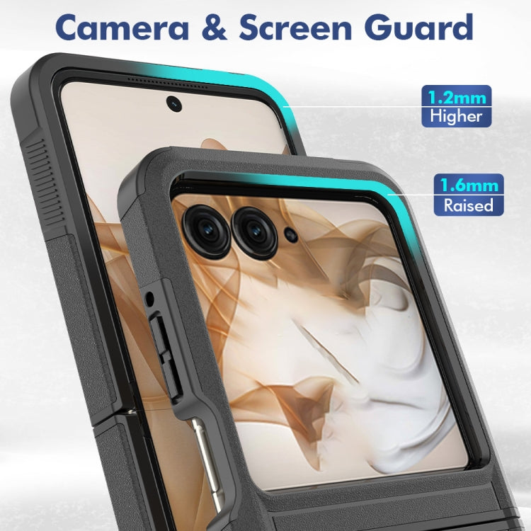 For Motorola Razr 50 2 in 1 PC + TPU Phone Case