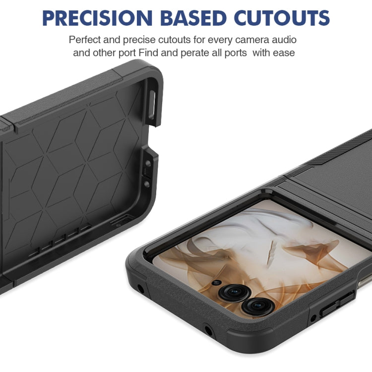 For Motorola Razr 50 2 in 1 PC + TPU Phone Case