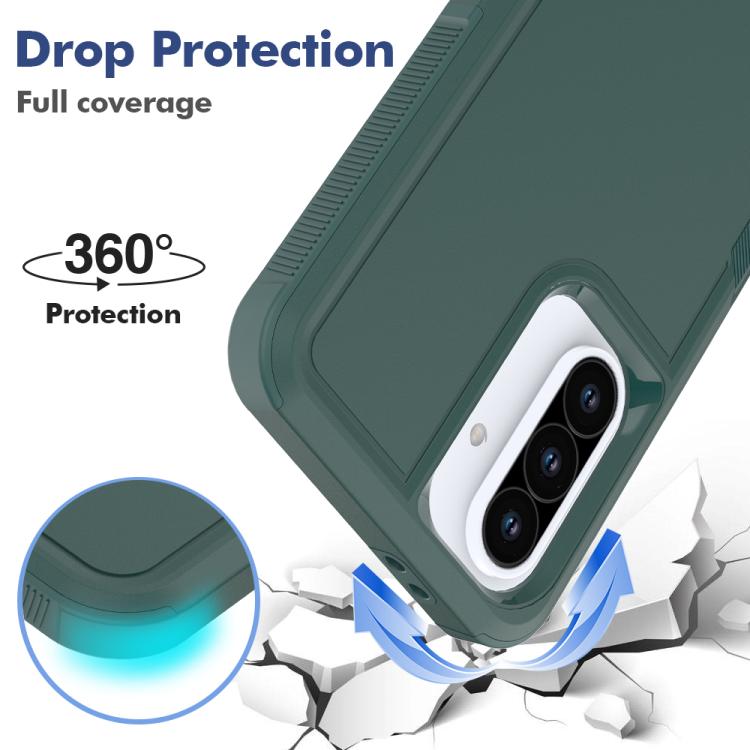 For Samsung Galaxy A56 5G 2 in 1 PC + TPU Phone Case