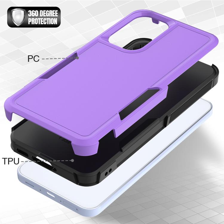 For Samsung Galaxy A56 5G 2 in 1 PC + TPU Phone Case
