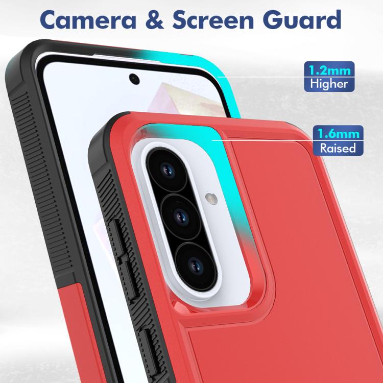 For Samsung Galaxy A56 5G 2 in 1 PC + TPU Phone Case