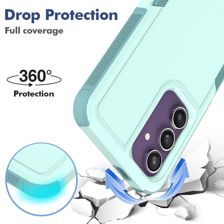 For Samsung Galaxy S24 FE 5G 2 in 1 PC + TPU Phone Case