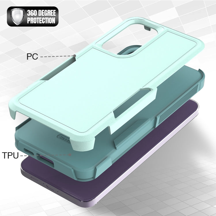 For Samsung Galaxy S24 FE 5G 2 in 1 PC + TPU Phone Case