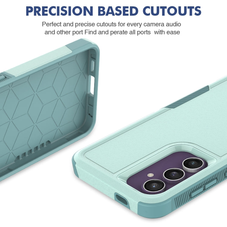 For Samsung Galaxy S24 FE 5G 2 in 1 PC + TPU Phone Case