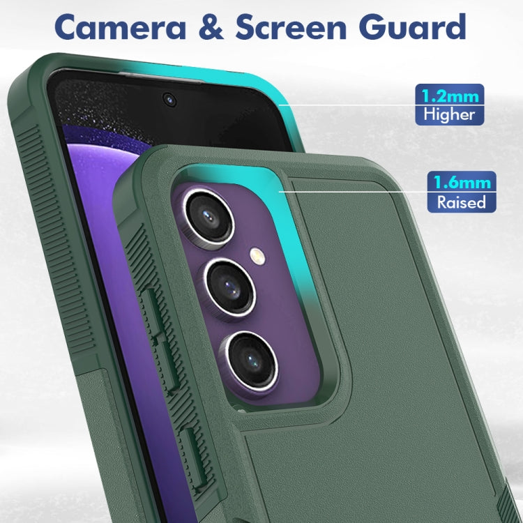 For Samsung Galaxy S24 FE 5G 2 in 1 PC + TPU Phone Case