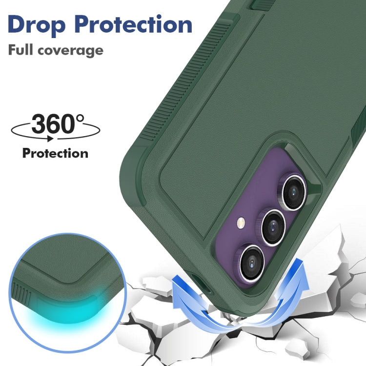 For Samsung Galaxy S24 FE 5G 2 in 1 PC + TPU Phone Case