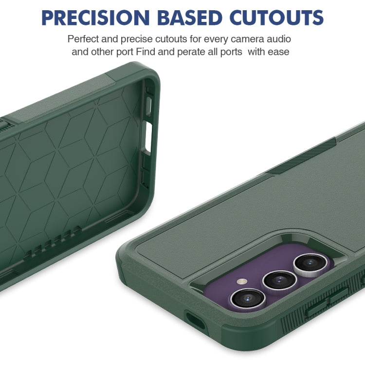 For Samsung Galaxy S24 FE 5G 2 in 1 PC + TPU Phone Case
