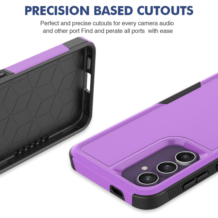 For Samsung Galaxy S24 FE 5G 2 in 1 PC + TPU Phone Case