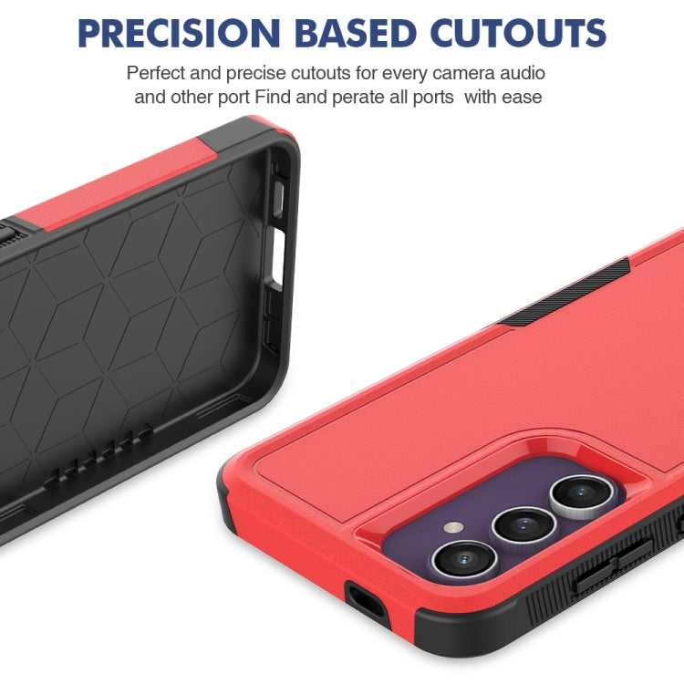 For Samsung Galaxy S24 FE 5G 2 in 1 PC + TPU Phone Case