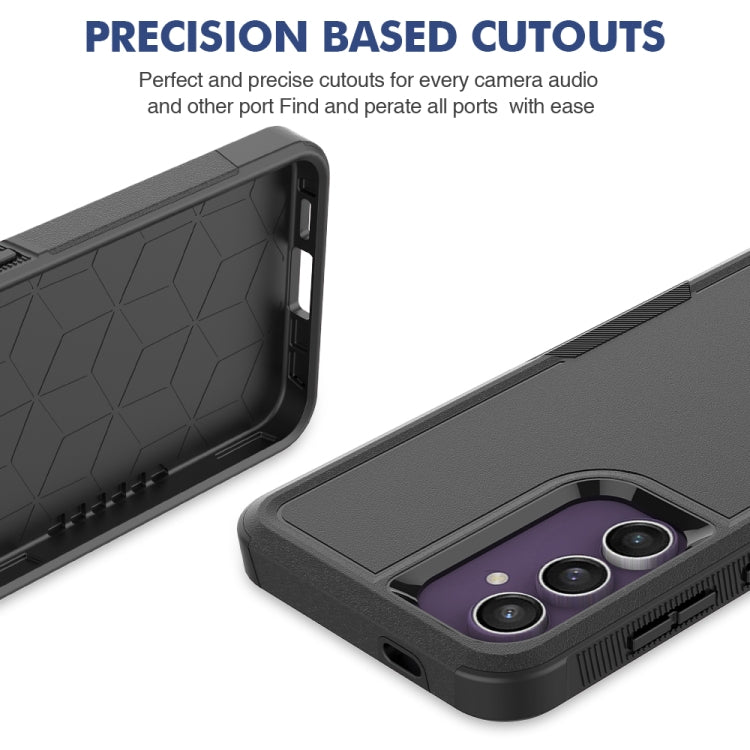 For Samsung Galaxy S24 FE 5G 2 in 1 PC + TPU Phone Case