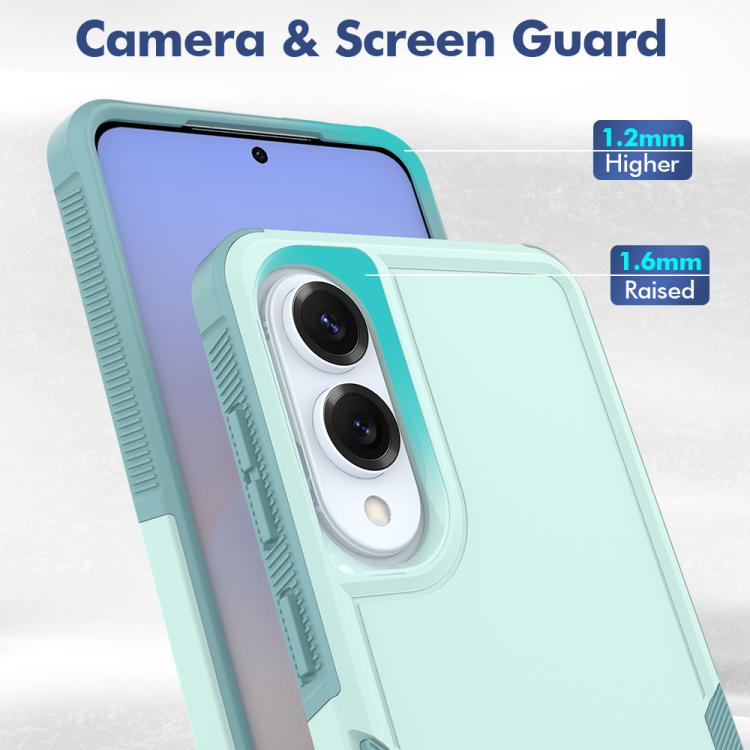 For Samsung Galaxy S25 Edge 5G 2 in 1 PC + TPU Phone Case