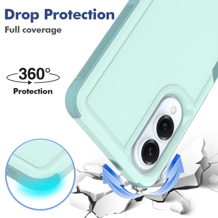 For Samsung Galaxy S25 Edge 5G 2 in 1 PC + TPU Phone Case