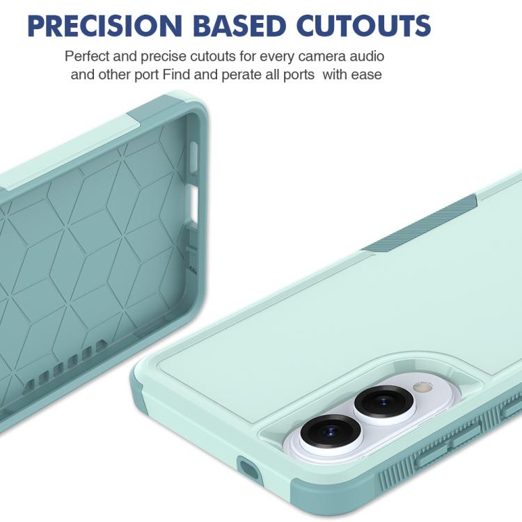 For Samsung Galaxy S25 Edge 5G 2 in 1 PC + TPU Phone Case
