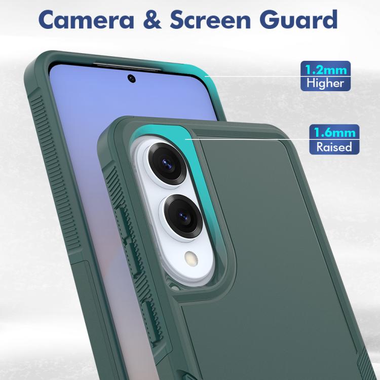 For Samsung Galaxy S25 Edge 5G 2 in 1 PC + TPU Phone Case