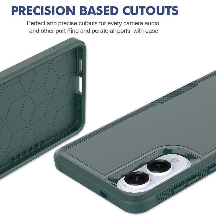 For Samsung Galaxy S25 Edge 5G 2 in 1 PC + TPU Phone Case