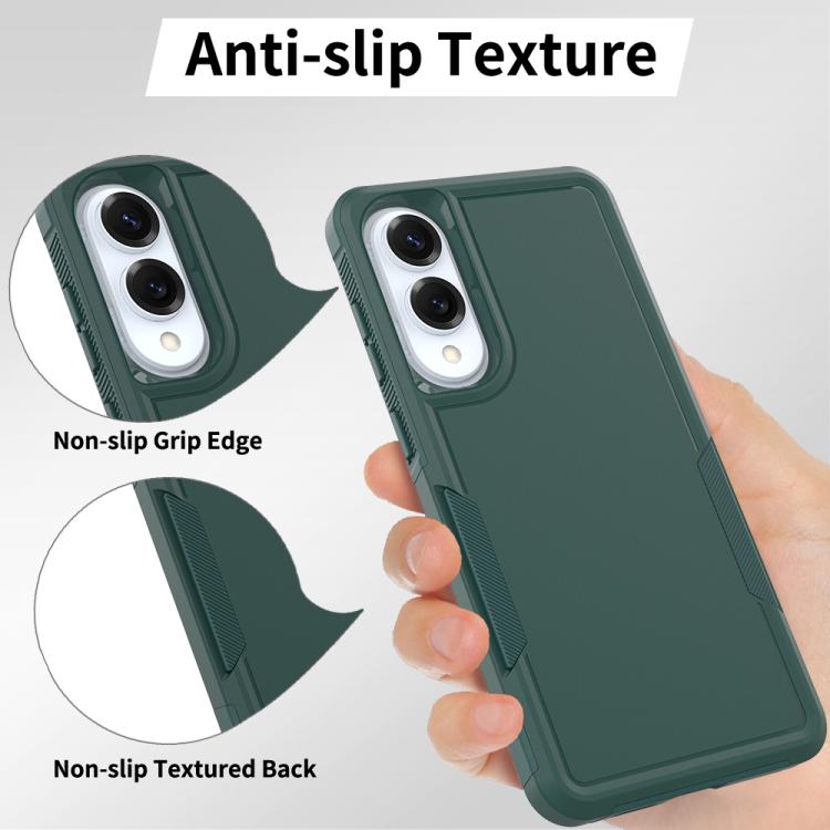 For Samsung Galaxy S25 Edge 5G 2 in 1 PC + TPU Phone Case
