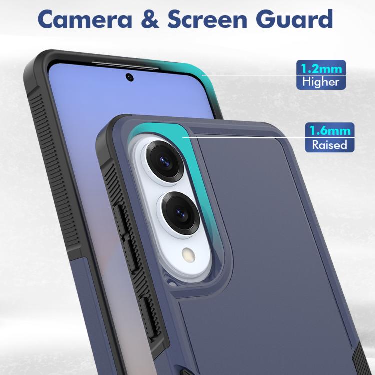 For Samsung Galaxy S25 Edge 5G 2 in 1 PC + TPU Phone Case