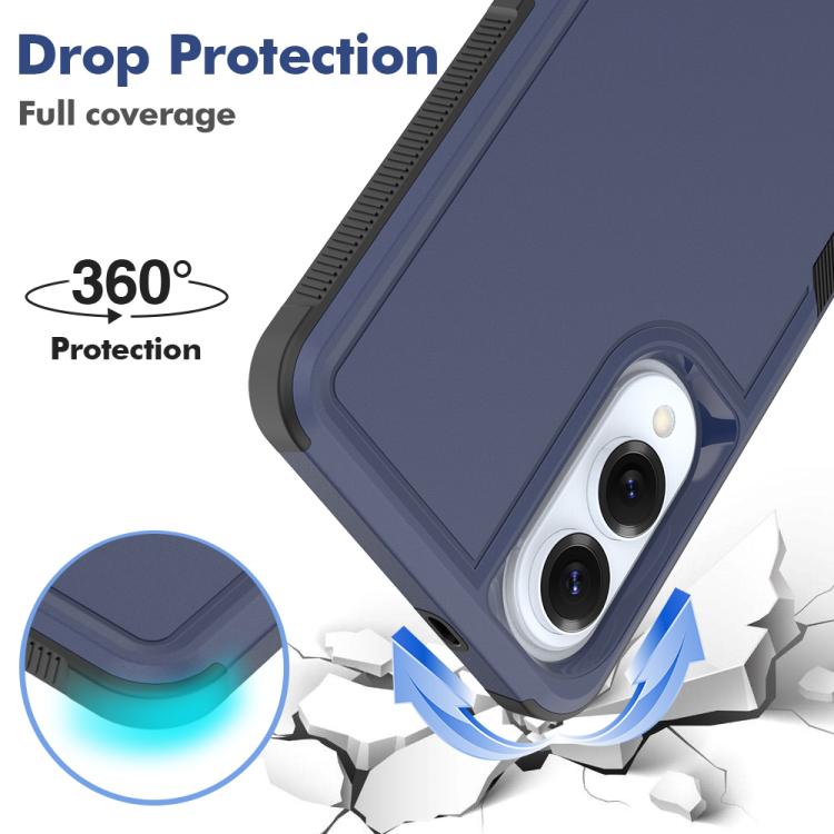For Samsung Galaxy S25 Edge 5G 2 in 1 PC + TPU Phone Case