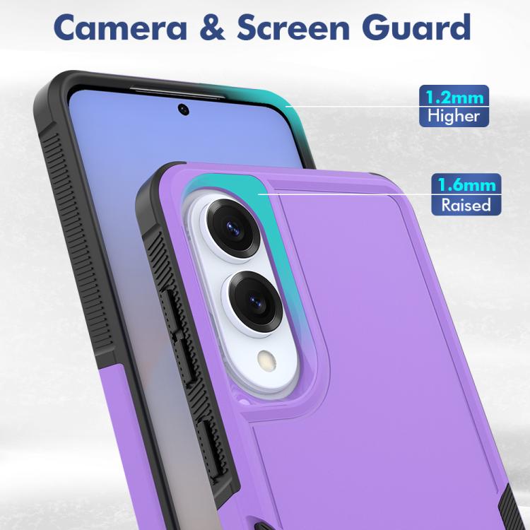 For Samsung Galaxy S25 Edge 5G 2 in 1 PC + TPU Phone Case