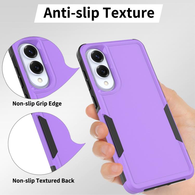 For Samsung Galaxy S25 Edge 5G 2 in 1 PC + TPU Phone Case