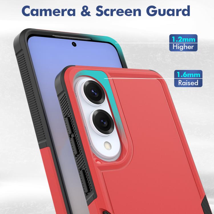For Samsung Galaxy S25 Edge 5G 2 in 1 PC + TPU Phone Case