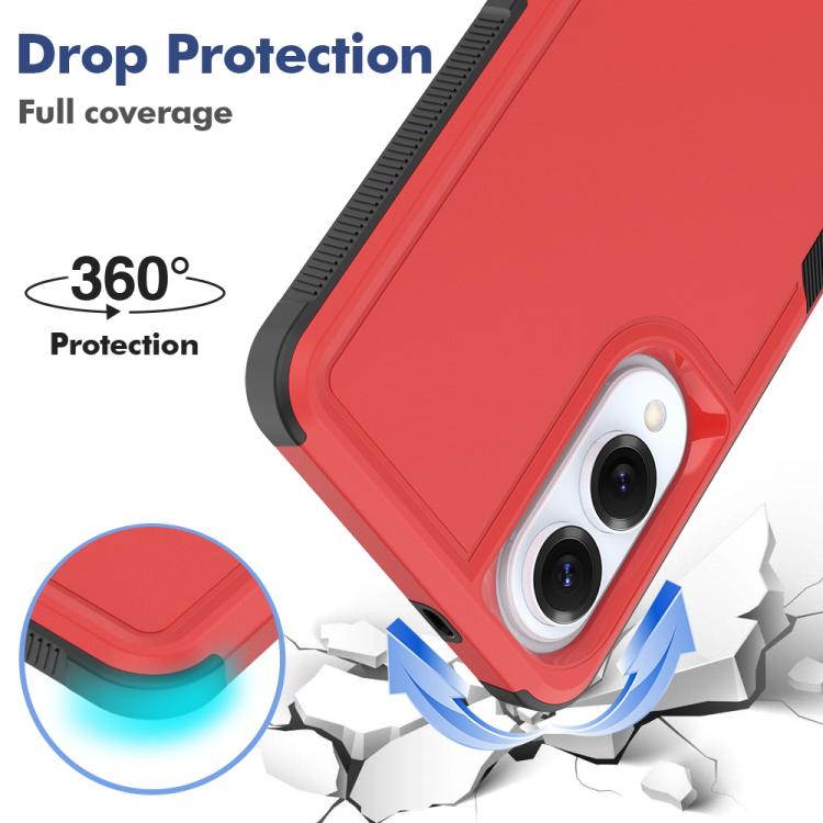 For Samsung Galaxy S25 Edge 5G 2 in 1 PC + TPU Phone Case