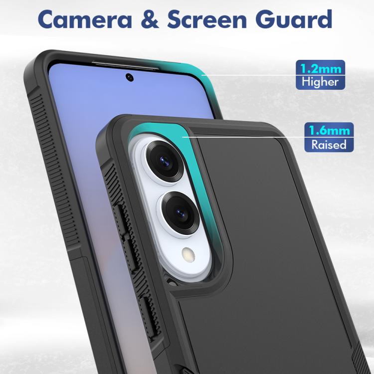 For Samsung Galaxy S25 Edge 5G 2 in 1 PC + TPU Phone Case