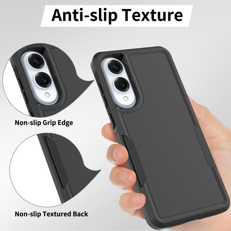For Samsung Galaxy S25 Edge 5G 2 in 1 PC + TPU Phone Case