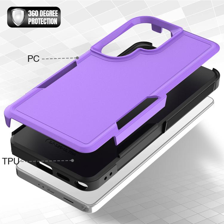 For Samsung Galaxy S26 Ultra 5G 2 in 1 PC + TPU Phone Case