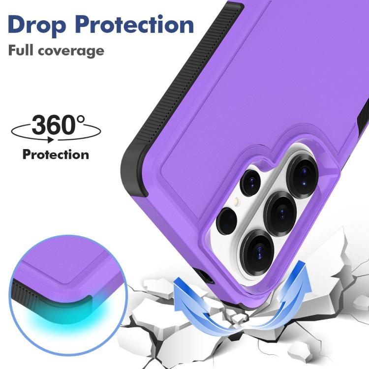 For Samsung Galaxy S26 Ultra 5G 2 in 1 PC + TPU Phone Case