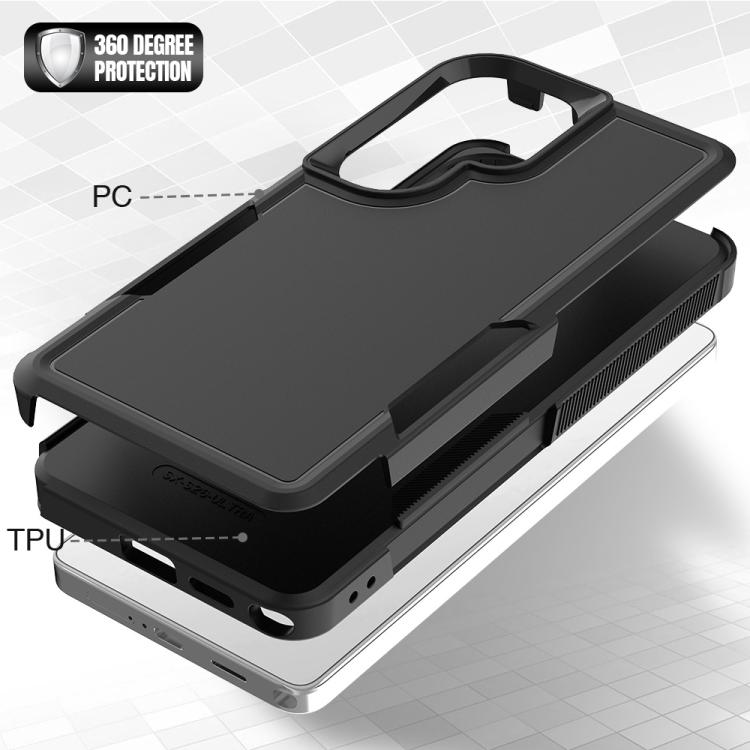 For Samsung Galaxy S26 Ultra 5G 2 in 1 PC + TPU Phone Case