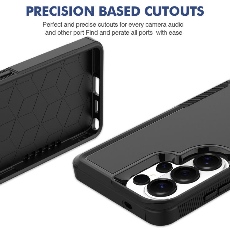 For Samsung Galaxy S26 Ultra 5G 2 in 1 PC + TPU Phone Case