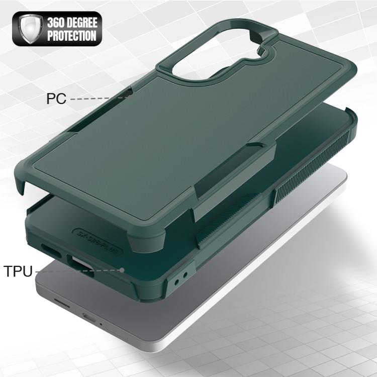 For Samsung Galaxy S26+ 5G 2 in 1 PC + TPU Phone Case